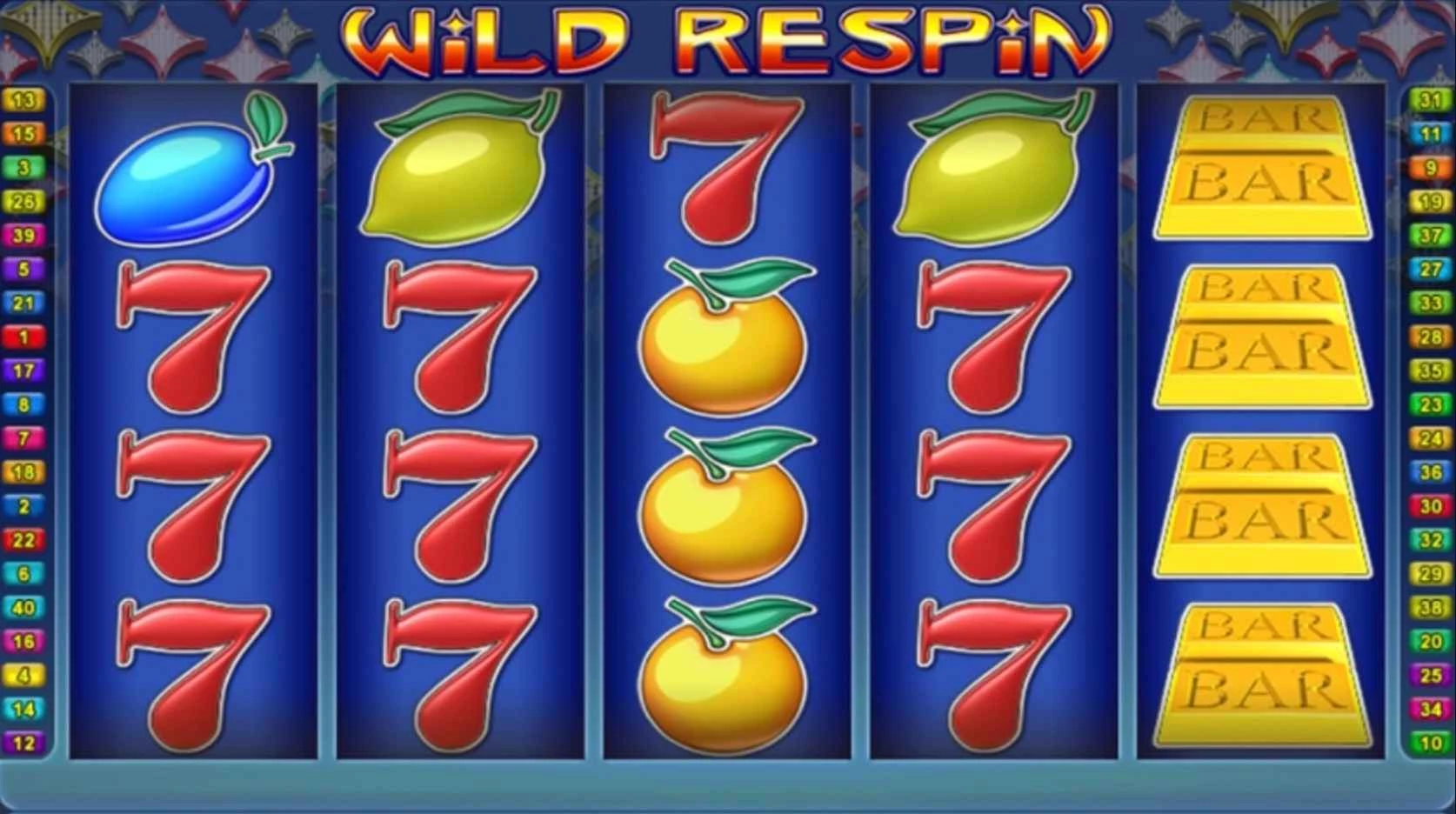 Wild Respin Slot Lobby