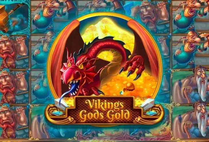 Vikings Gods Gold Slot Logo