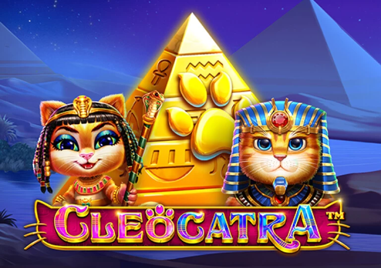 Cleocatra online slot logo