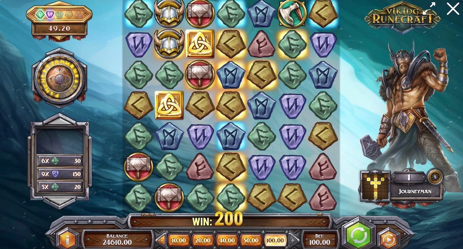 Viking Runecraft Slot (Play n Go) Game 1