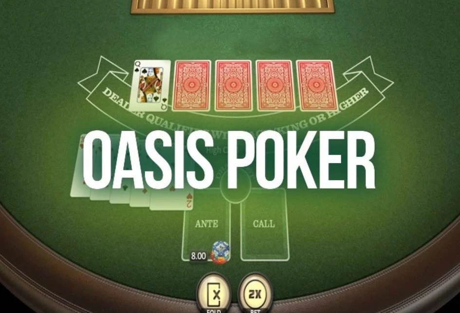 Oasis Poker from BetSoft Logo