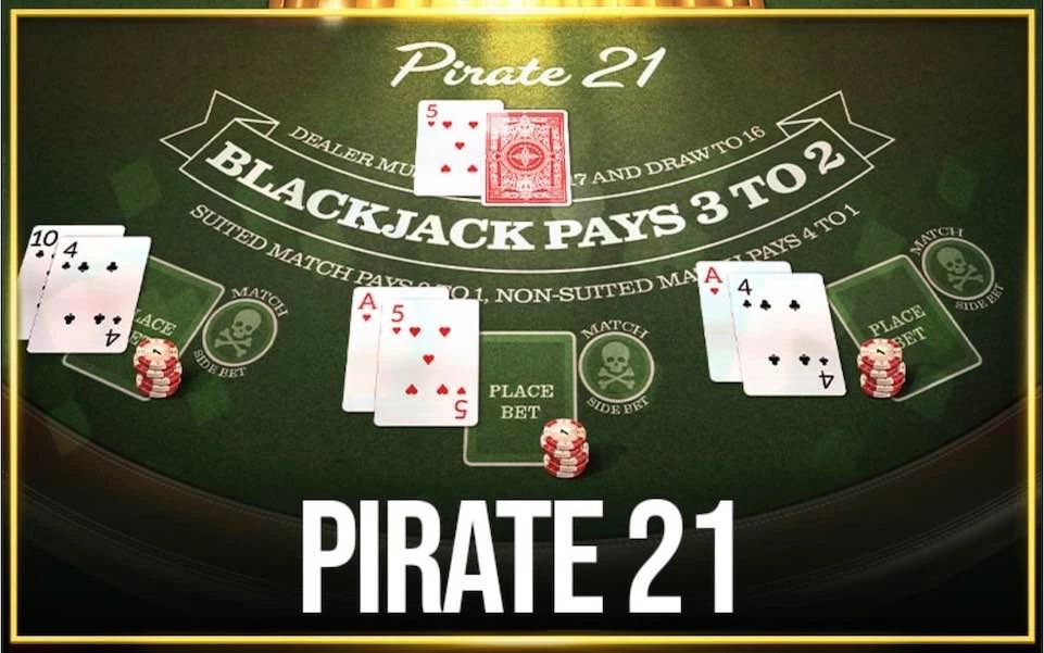 Pirate 21 (BetSoft) BlackJack Logo