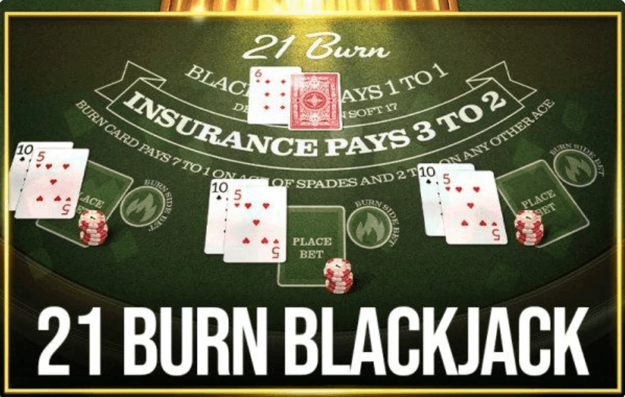 21 Burn Blackjack BetSoft Logo