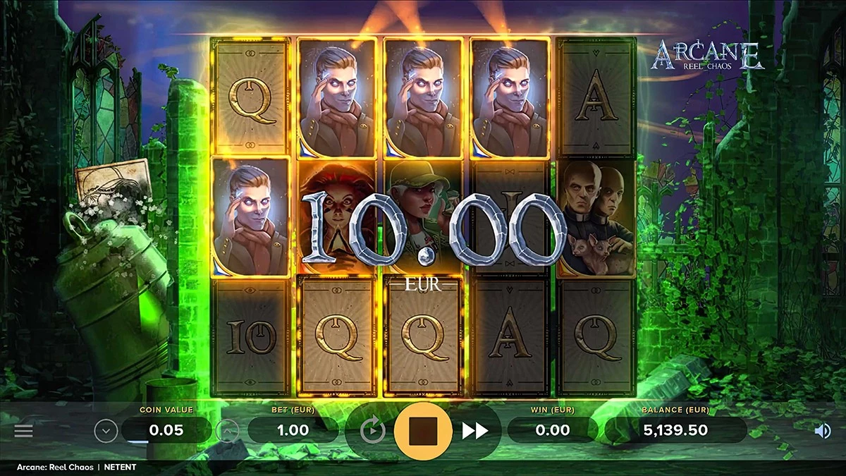 Arcane Reel Chaos Slot by NetEnt - Win $10