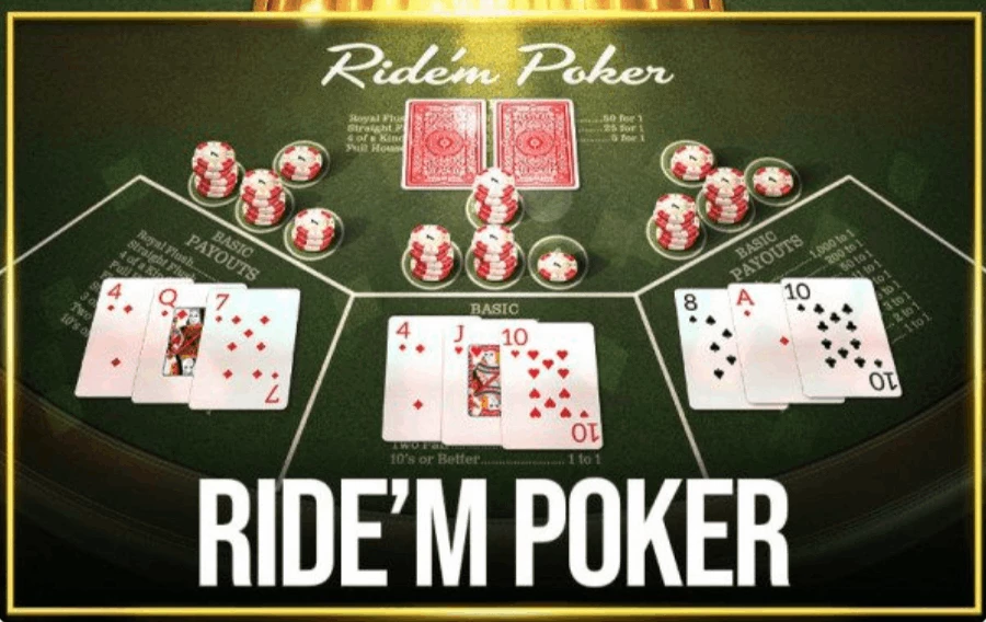 Ride`m Poker  BetSoft Logo