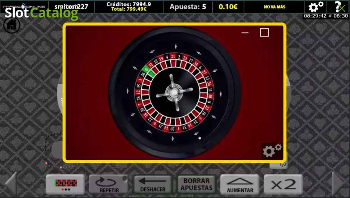Magic Red Roulette by MGA Games - Roulette